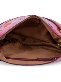 Hobo Hand Bag - Summer Wings Cherry Red