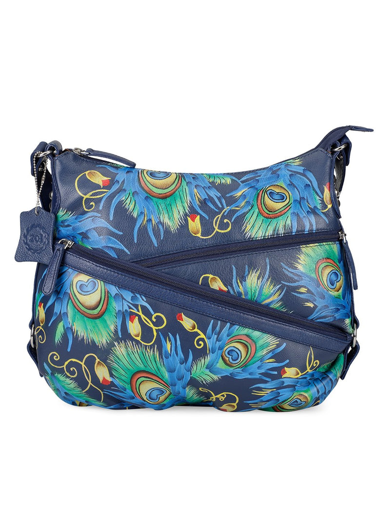 Buy DressBerry Navy Blue Solid Handheld Bag - Handbags for Women 7085654 |  Myntra