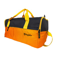 Buddys Duffle Gym Bag 32 Ltr - Orange & Black