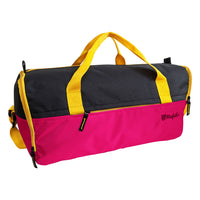 Buddys Duffle Gym Bag 32 Ltr - Pink & Black