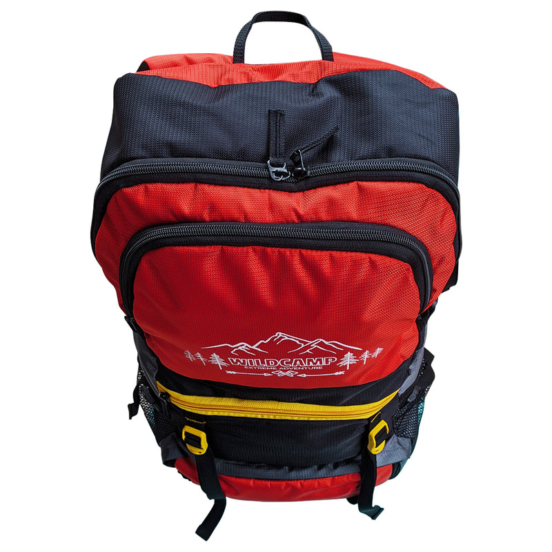 Wildcamp Travel Backpack - 55 Litre - RED