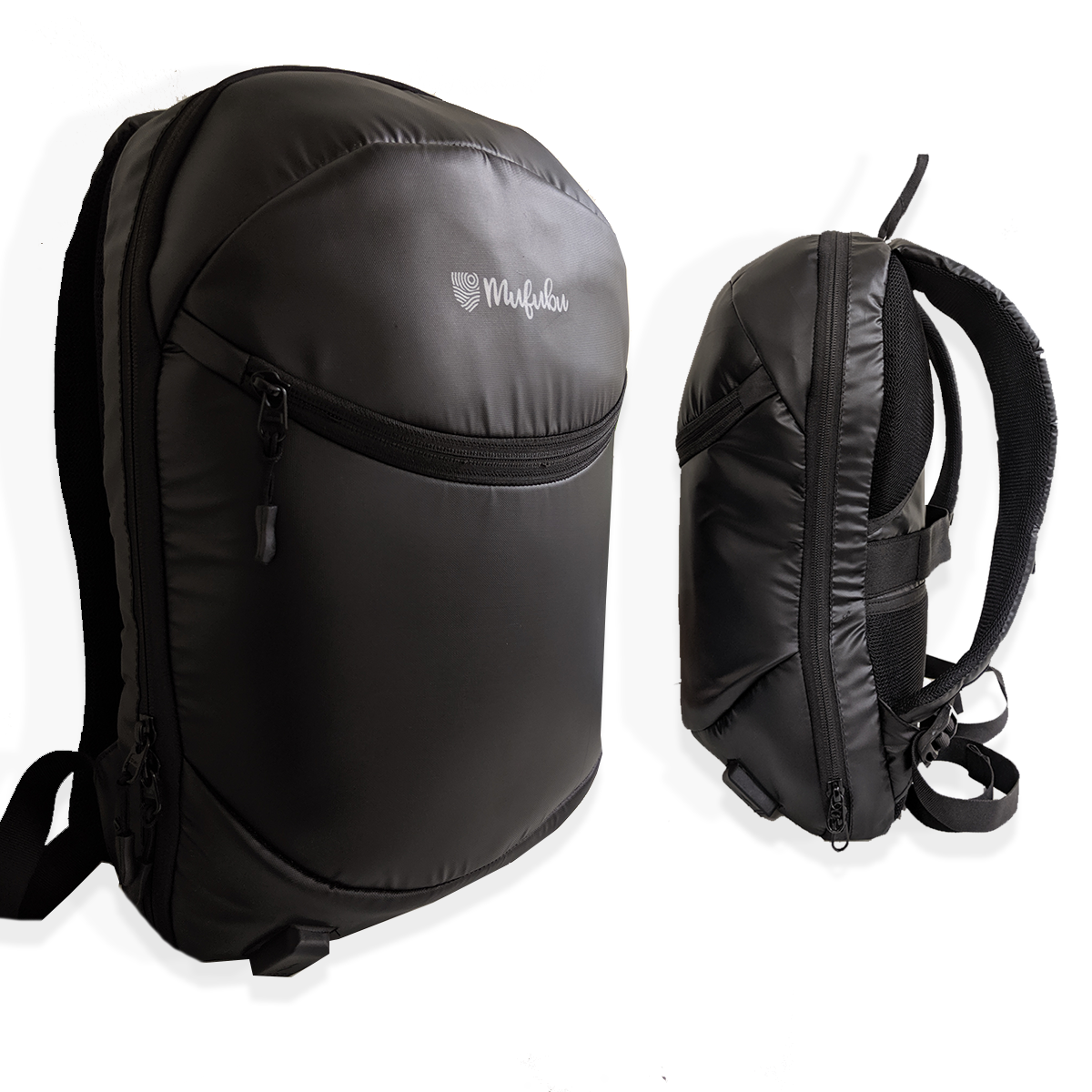 Super slim top laptop backpack