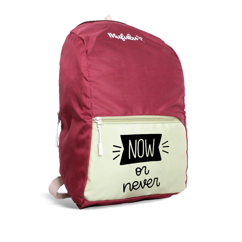 Nano Backpack 15 Ltr Now Or Never Pistachio Wine