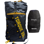 Torque 55 Ltr Yellow Rucksack with Rain Cover