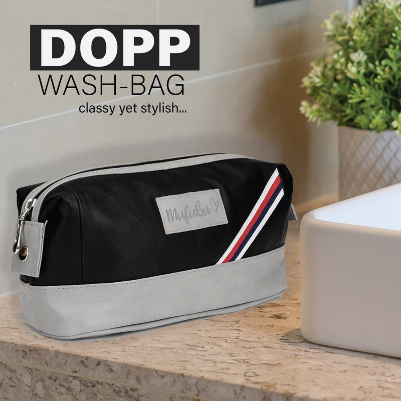 DOPP Wash Bag - Black Slate