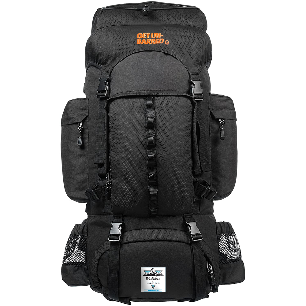 Everest 90 Litre Rucksack (Black)