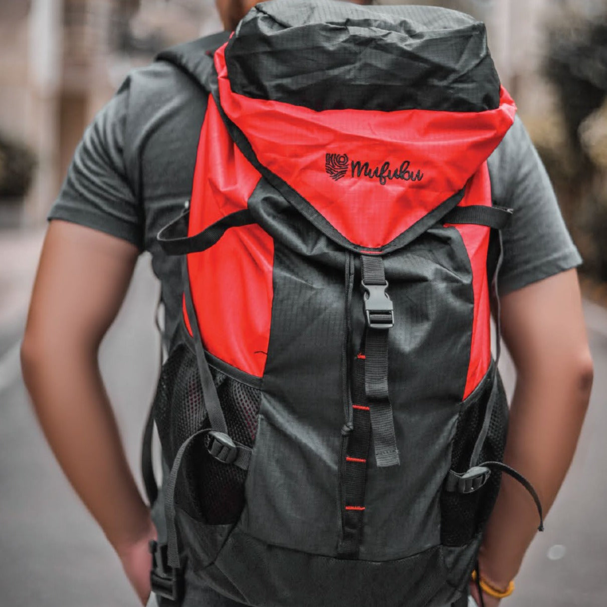 Fearless 60 LTR Rucksack - Aqua Blue & Black