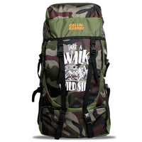 Get Un-barred 55 Ltr Travel Backpack (Camo-Green)